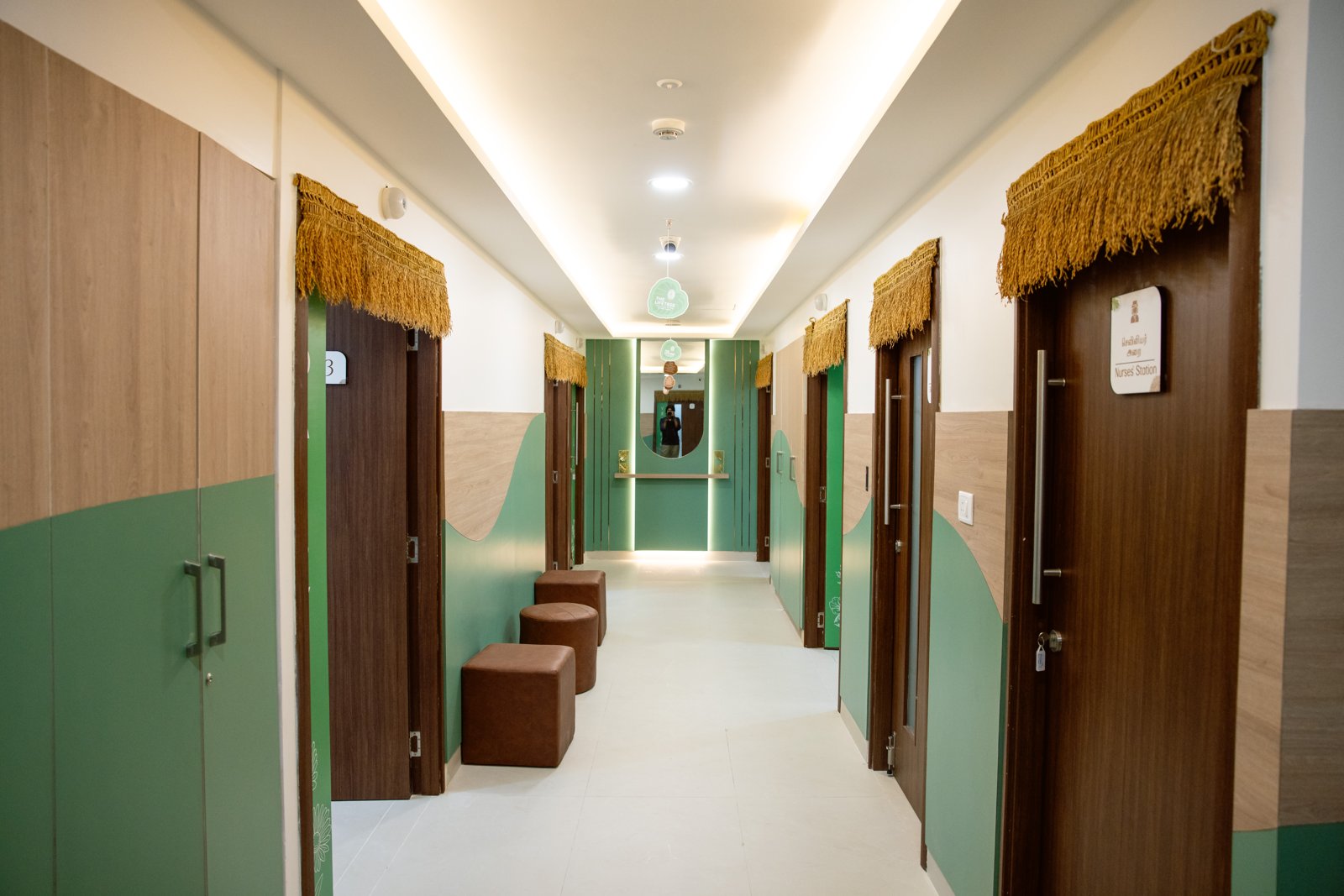 Welcoming corridor at The Lifetree